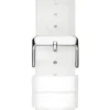 Transparent and Silver-Tone Multifunction Watch