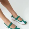 Treece Logo Ballet Pump