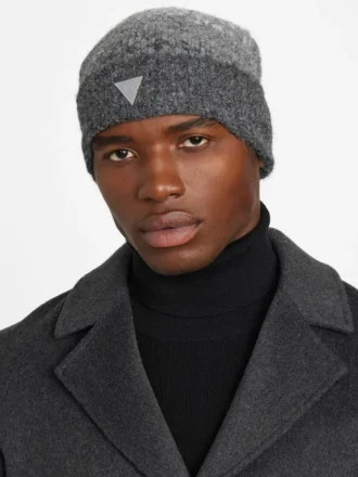 Trey Marled Striped Beanie