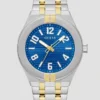 Two-Tone Analog Watch