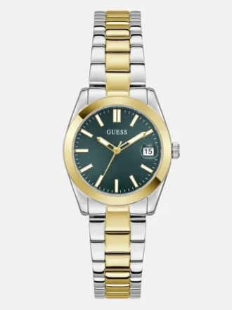 Two-Tone Analog Watch