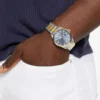 Two-Tone Analog Watch