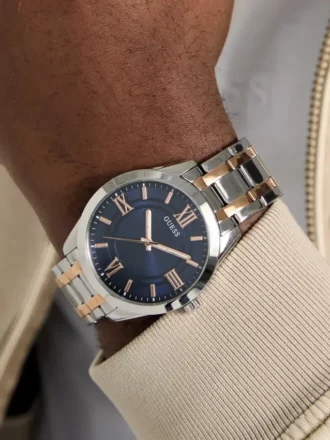Two-Tone Analog Watch