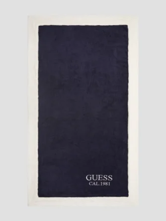 Two-Tone Border Towel