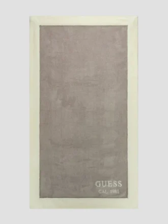 Two-Tone Border Towel