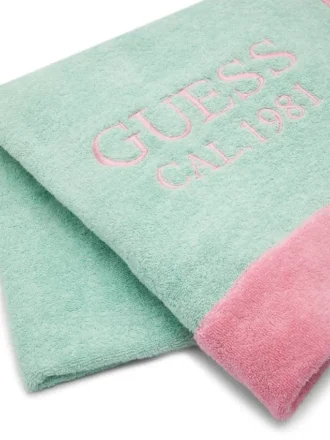Two-Tone Border Towel