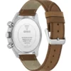 Two-Tone Multifunction Suede Watch