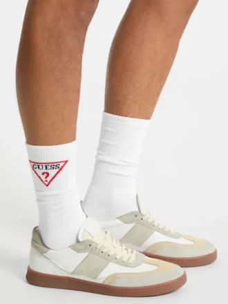 Unisex Triangle Logo Crew Socks