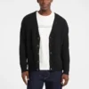V-Neck Boucle Cardigan