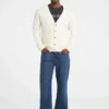 V-Neck Boucle Cardigan