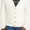 V-Neck Boucle Cardigan