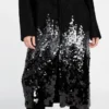 Vicky Sequin Knit Coat