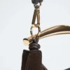 Victoria Leather Mini Hobo Bag