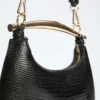 Victoria Leather Mini Hobo Bag