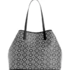 Vikky Straw Tote Set