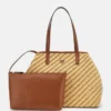 Vikky Woven Straw Tote Set