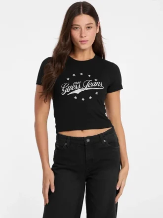 Vintage Printed Logo Tee