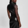 Vixen Faux-Leather Top