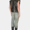 Washed Denim Flare Pant