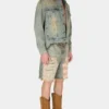 Washed Denim Trucker Jacket