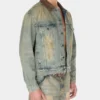 Washed Denim Trucker Jacket