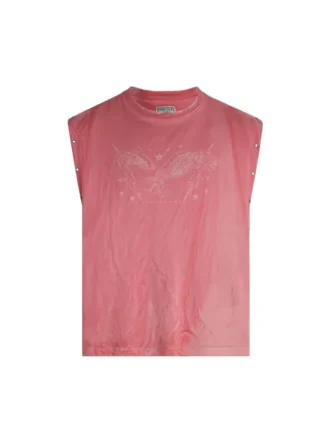 Washed Graphic Muscle Tank