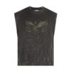 Washed Graphic Muscle Tank