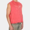 Washed Graphic Muscle Tank