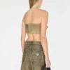Washed Suede Bandeau