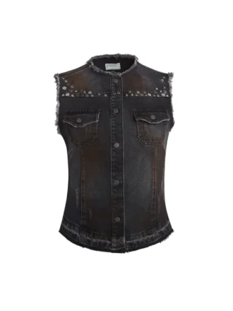 Western Denim Vest