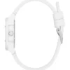 White Analog Silicon Watch
