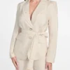 Whitney Floral Belted Blazer
