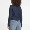 Wool-Blend Cable-Knit Sweater
