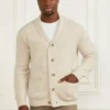 Wool-Blend Cardigan Sweater