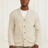 Wool-Blend Cardigan Sweater