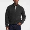 Wool-Blend Full-Zip Sweater