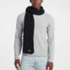 Wool-Blend Patch Scarf