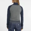 Wool-Blend Varsity Logo Zip Sweater