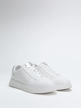 Wulfred Embossed Low-Top Sneakers
