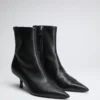 Yanka Faux-Leather Booties