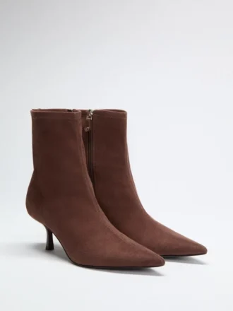 Yanka Faux-Suede Booties
