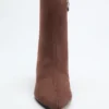 Yanka Faux-Suede Booties
