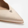 Yannick Satin Kitten Heels