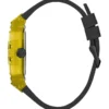 Yellow Exposed Dial Multifunction Watch