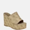 Yenise Quattro G Platform Wedges