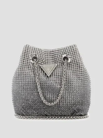 Zalina Ombra Rhinestone Pouch