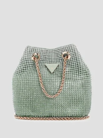 Zalina Ombra Rhinestone Pouch