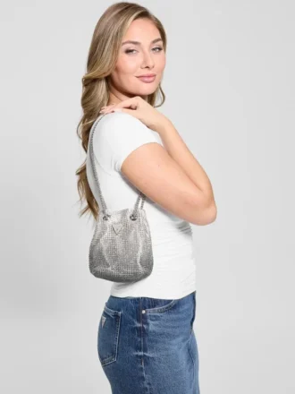 Zalina Ombra Rhinestone Pouch