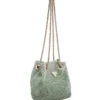 Zalina Ombra Rhinestone Pouch