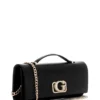 Zalina Satin Top-Handle Clutch
